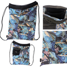 Load image into Gallery viewer, Upcycled Boardshorts Sling Backpack
