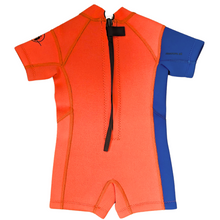 Load image into Gallery viewer, 2.5mm Ultrasoft Hua Neoprene Short Sleeve Springsuit Wetsuit for Babies + Toddlers
