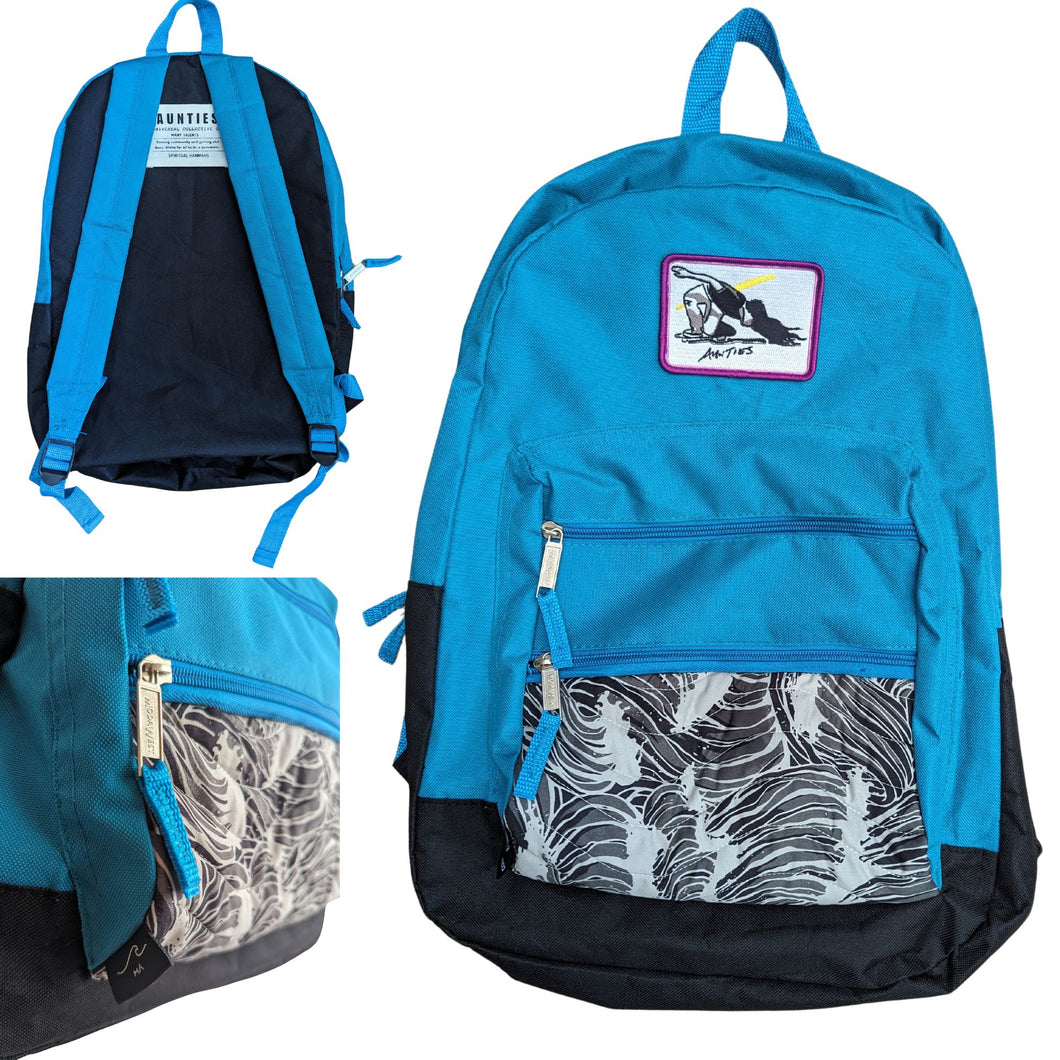 Peggy Oki Radical Aunties Upcycled Backpack